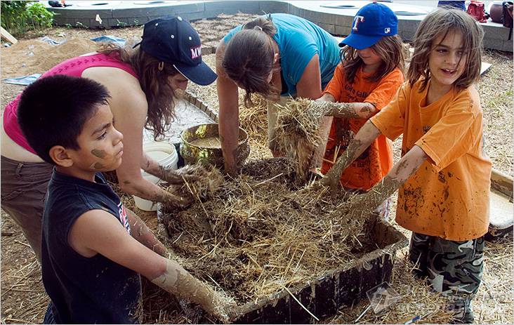 саманный дом своими руками