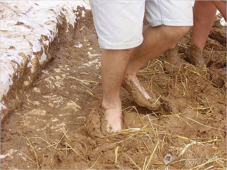 саманный дом своими руками