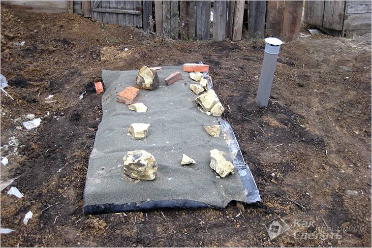 Септик без откачки своими руками