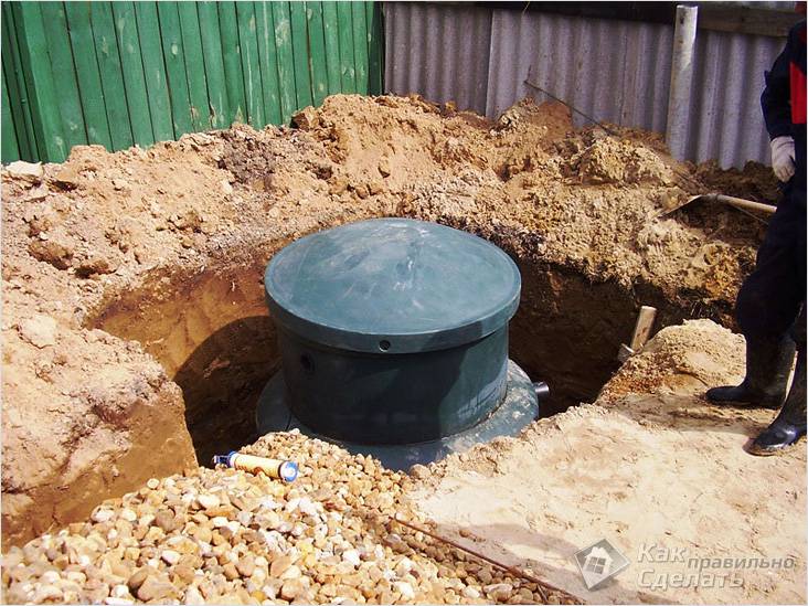 Септик для загородного дома своими руками