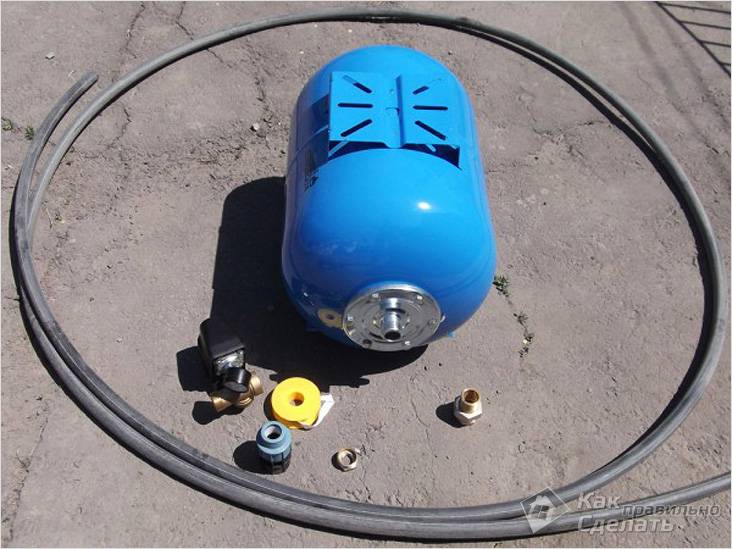 Схема подключения погружного насоса