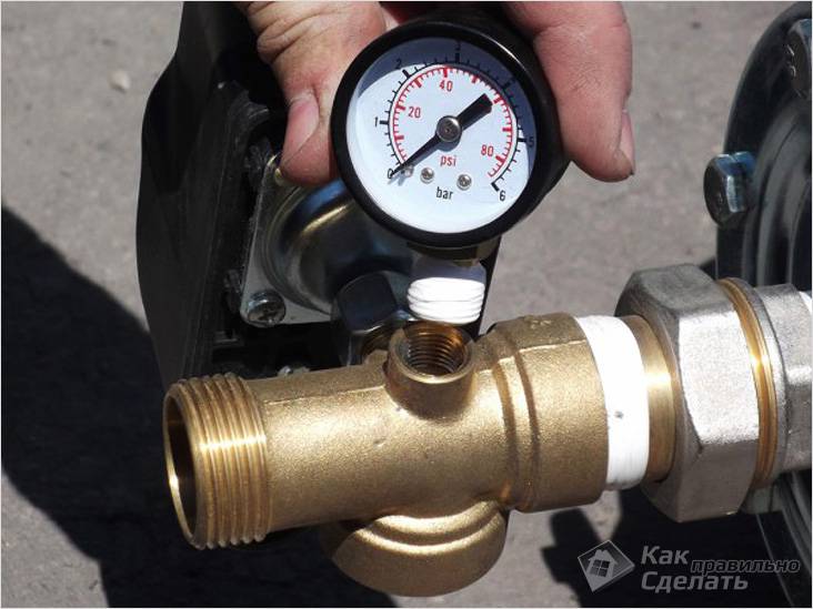 Схема подключения погружного насоса