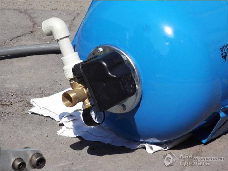 Схема подключения погружного насоса