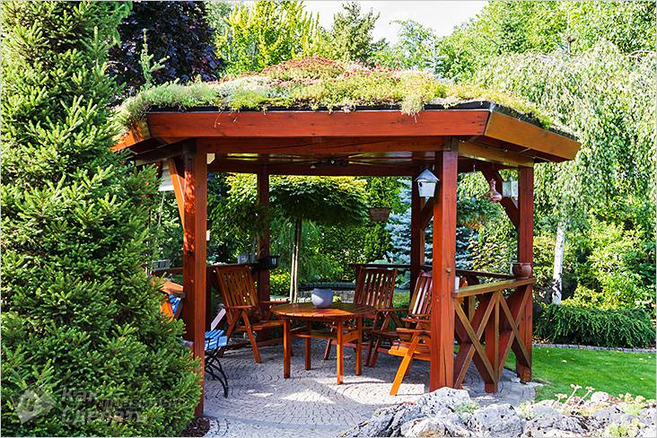 Шестигранная беседка своими руками