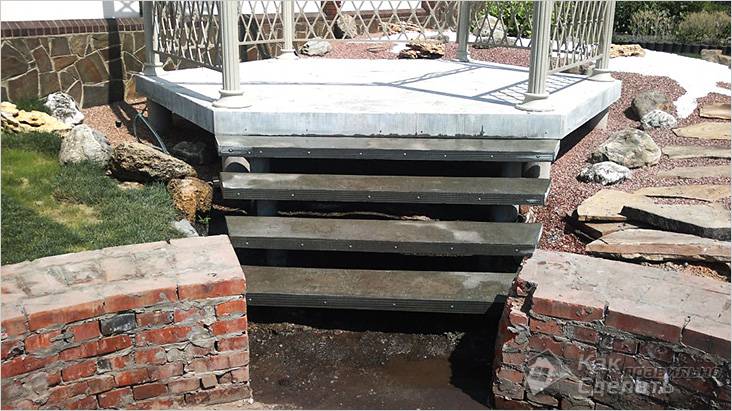 Шестигранная беседка своими руками