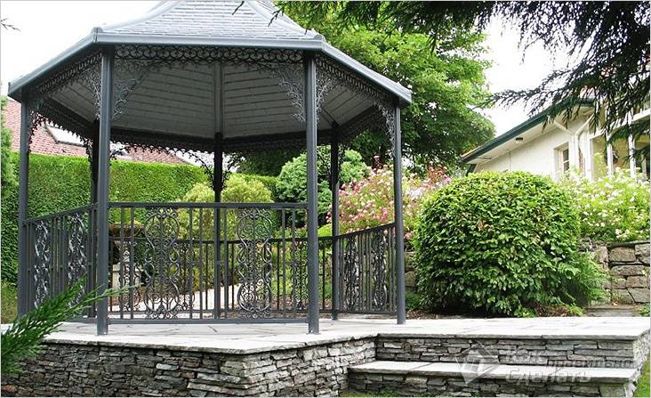 Шестигранная беседка своими руками