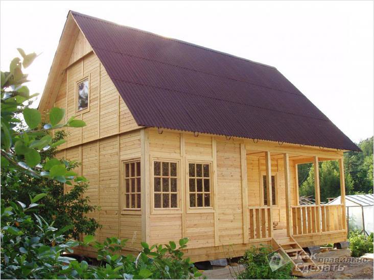 Сколько стоит построить садовый домик