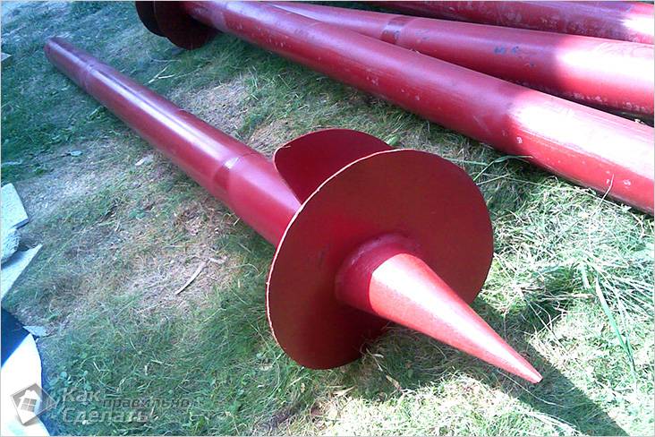 Свайный фундамент своими руками