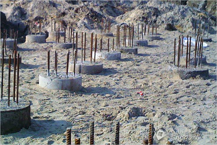 Свайный фундамент своими руками