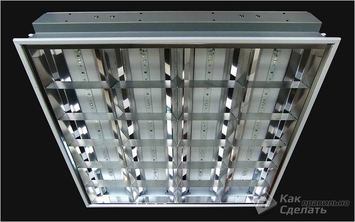 Светильники для потолка Армстронг