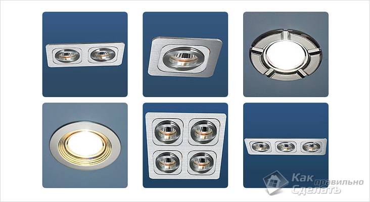 Светильники для потолка Армстронг