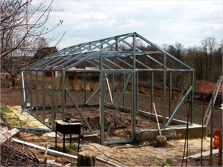 Теплица своими руками: поэтапная инструкция
