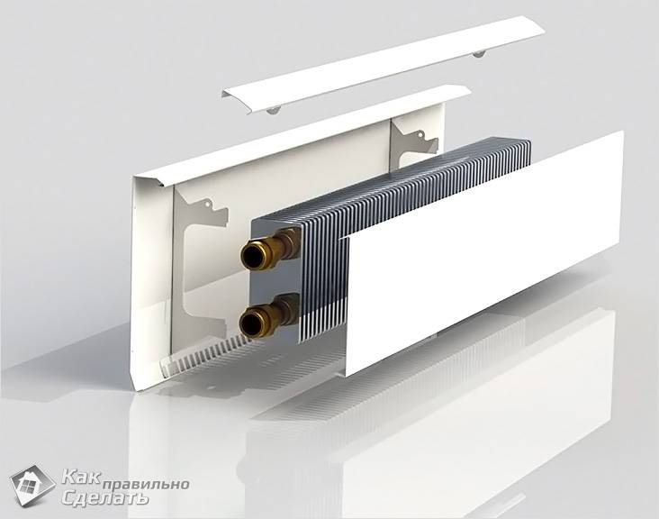 Теплый плинтус своими руками