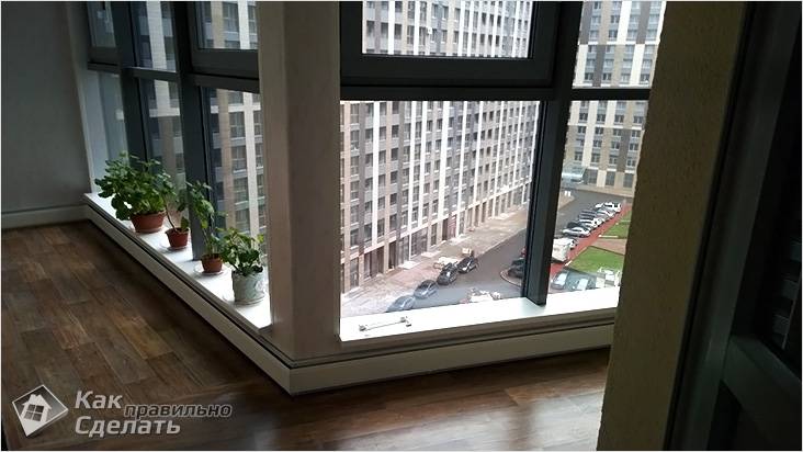 Теплый плинтус своими руками