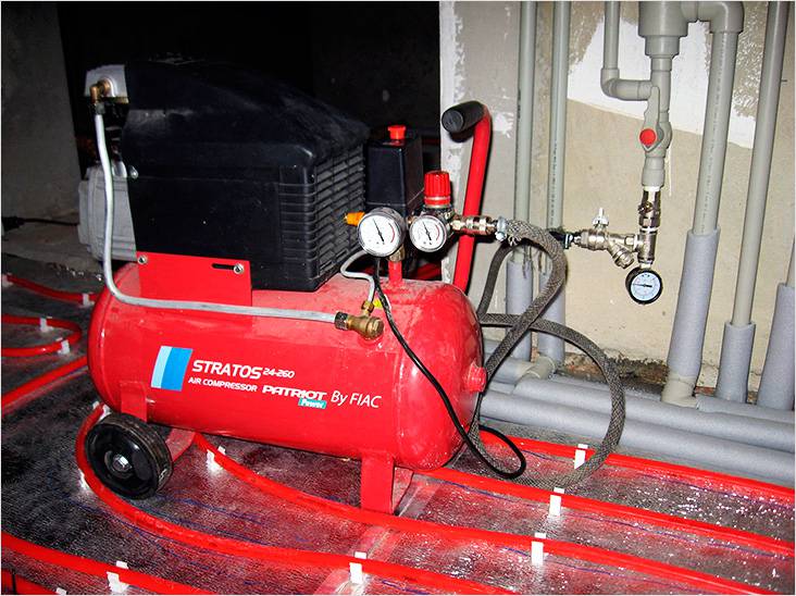 Теплый водяной пол своими руками