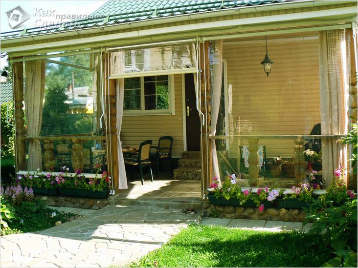 Терраса своими руками