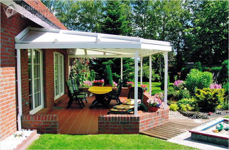 Терраса своими руками