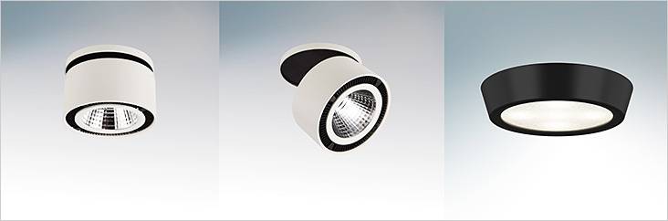 Точечные светильники для гипсокартонных потолков