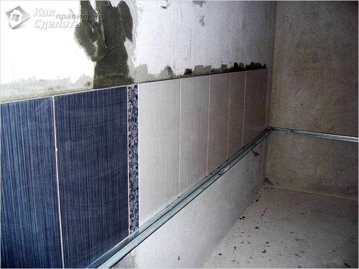 Укладка керамической плитки своими руками