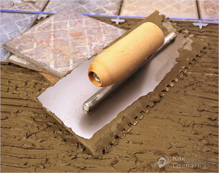 Укладка керамической плитки своими руками