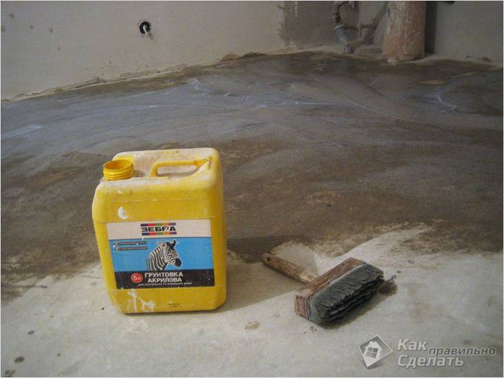 Укладка напольной плитки своими руками