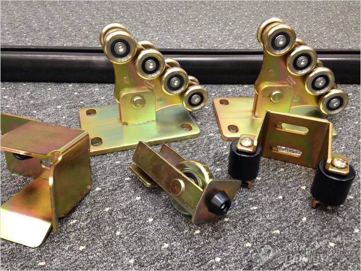 Установка откатных ворот своими руками