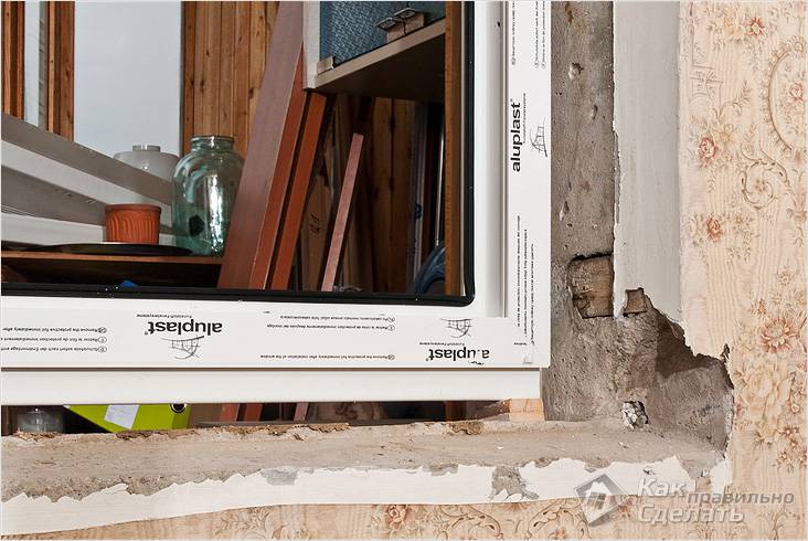 Установка пластикового подоконника своими руками