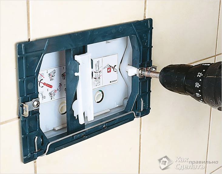 Установка подвесного унитаза своими руками