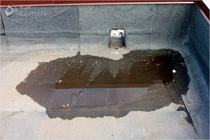 Устройство кровельного пирога