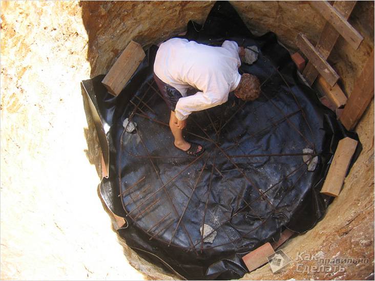 Устройство септика из бетонных колец