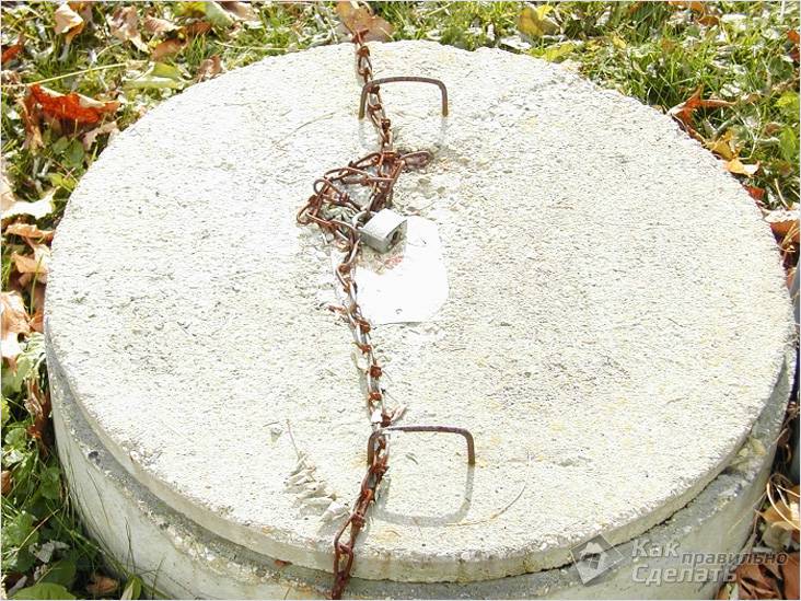 Устройство септика из бетонных колец