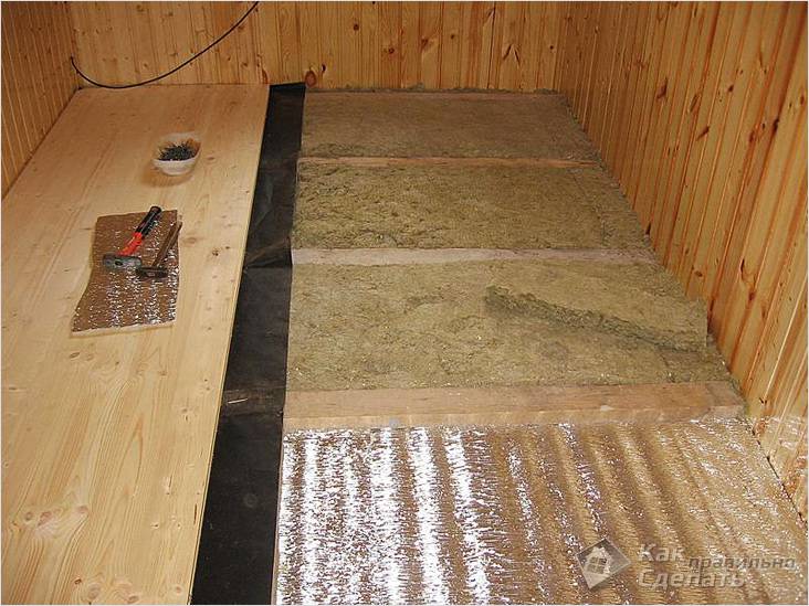 Утепление дома минватой своими руками