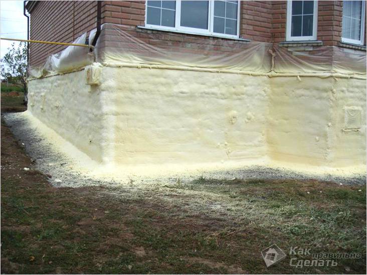 Утепление подвала дома своими руками