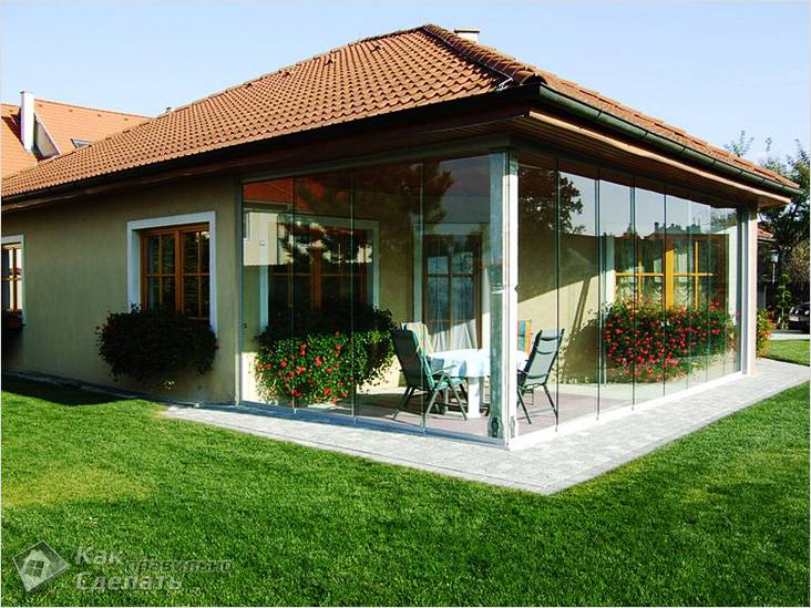 Веранда на даче своими руками