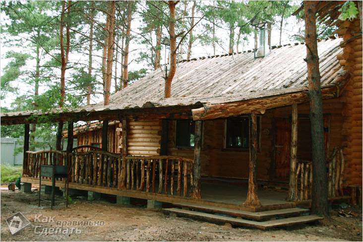 Веранда на даче своими руками