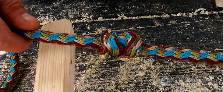 Веревочная лестница своими руками