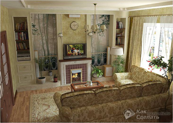 Викторианский стиль в интерьере