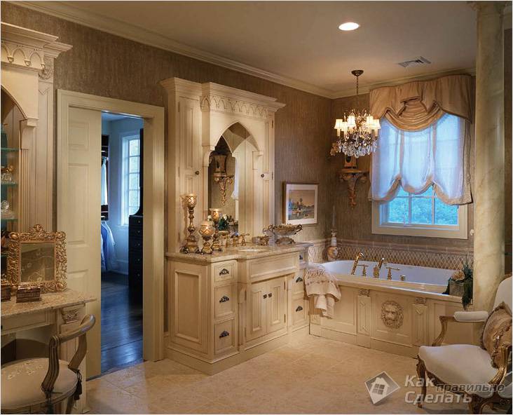 Викторианский стиль в интерьере