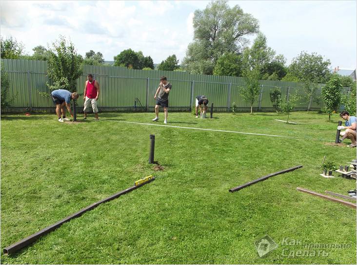 Винтовой фундамент своими руками