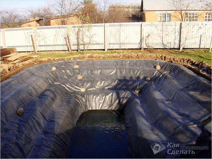 Водоем своими руками