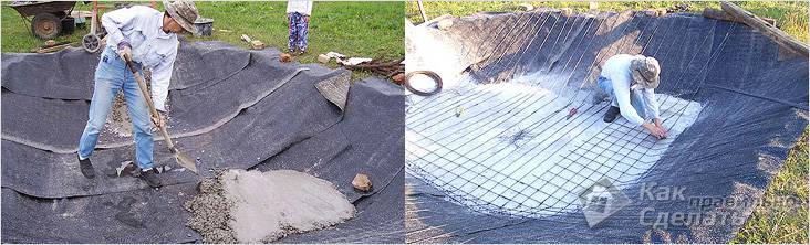 Водоем своими руками