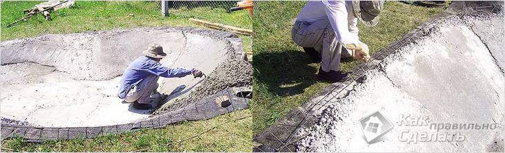 Водоем своими руками