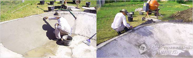 Водоем своими руками