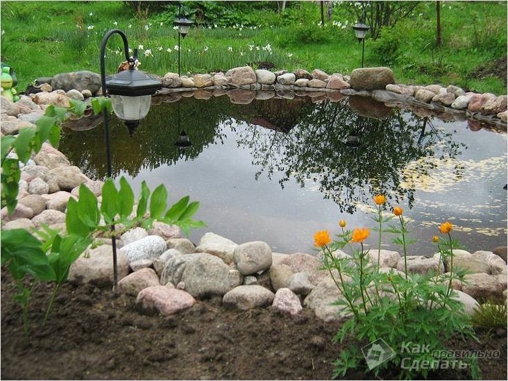 Водоем своими руками