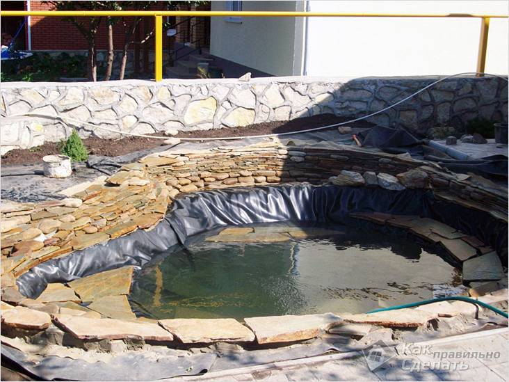 Водоем своими руками