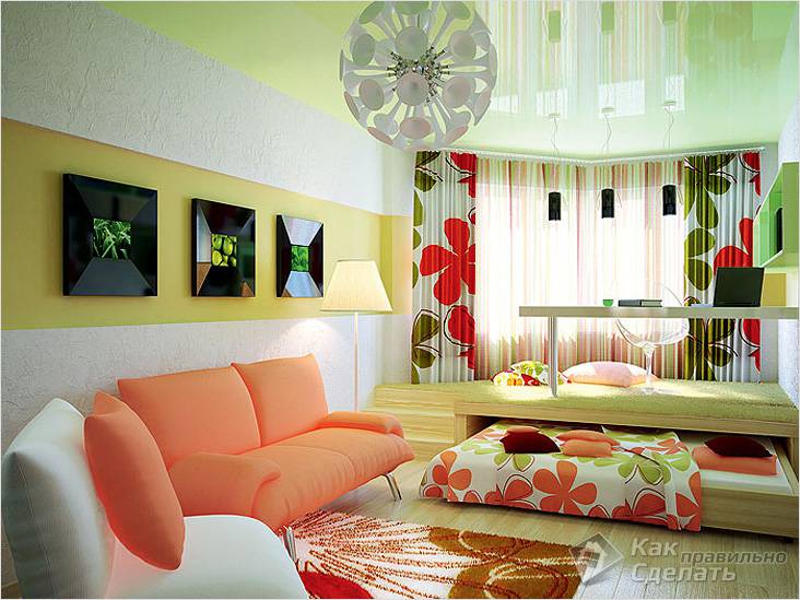 Выдвижная кровать своими руками