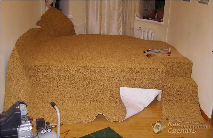 Выдвижная кровать своими руками