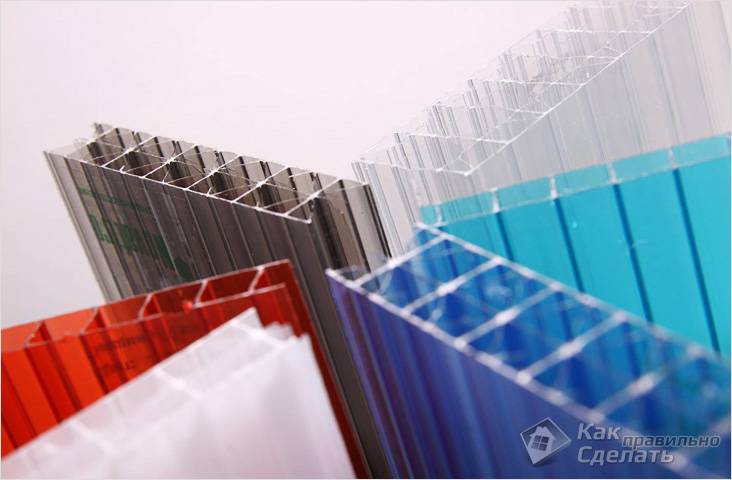 Забор из поликарбоната своими руками