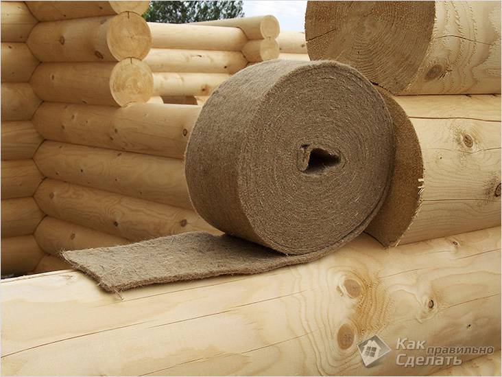 Заделка швов в деревянных домах