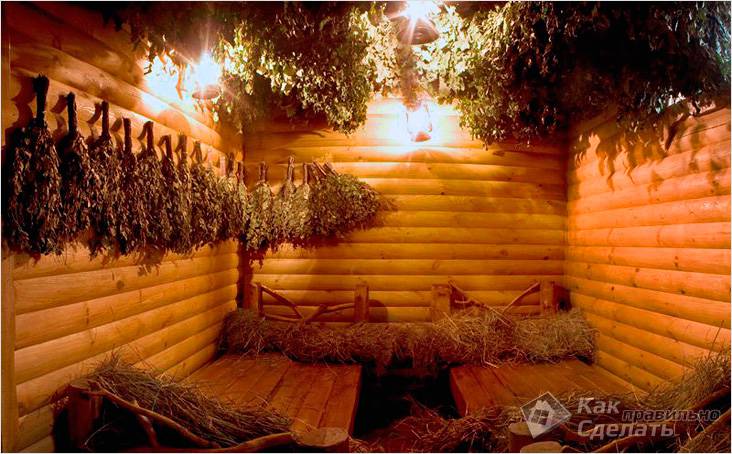 Заготовка веников для бани